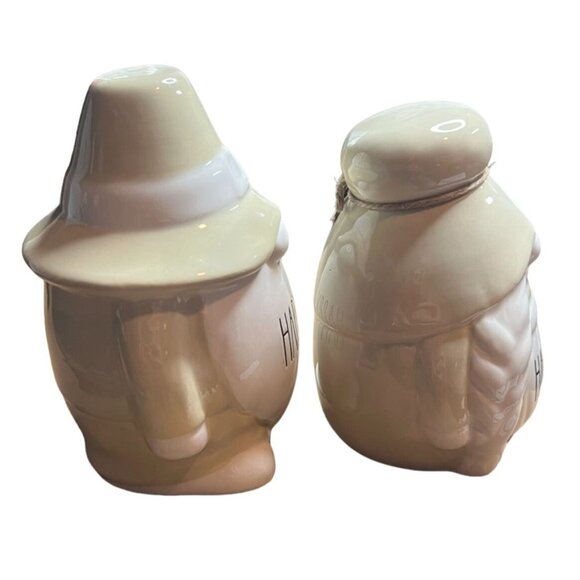 Rae Dunn Happy Harvest Pilgrim Gnome Ceramic Decor Thanksgiving - Picture 2 of 8